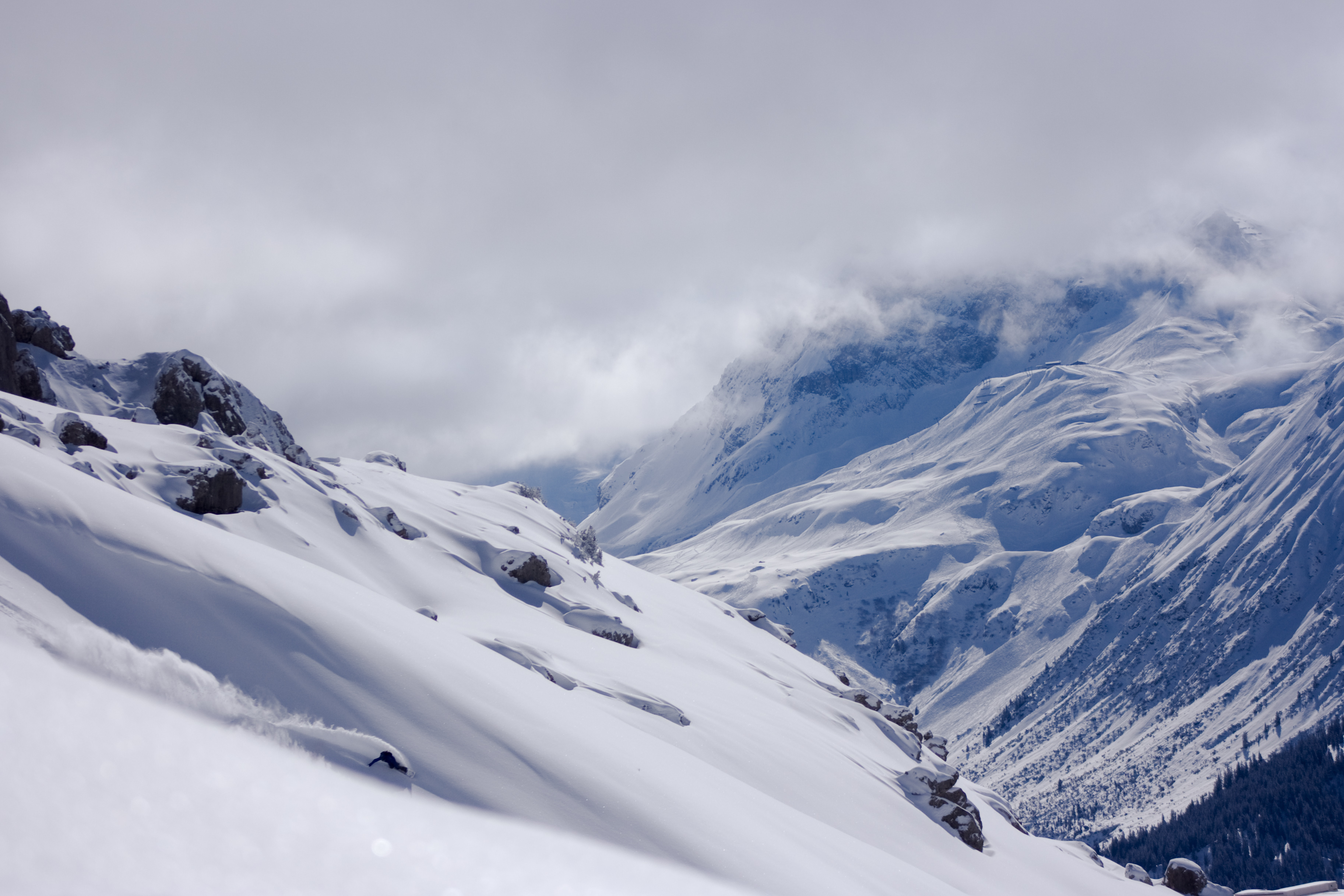 Freeriding am Arlberg