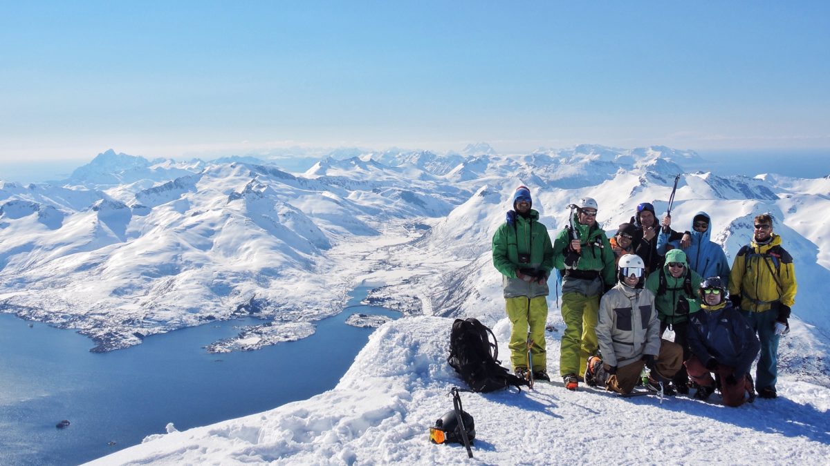 Splitboarding Lofoten